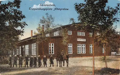 Altengrabow Truppenübungsplatz Soldatenheim feldpgl1917 171.625