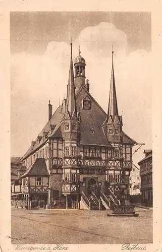 Wernigerode Rathaus gl1923 171.678