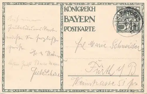 Königreich Bayern 1821-1911 gl1911 170.569