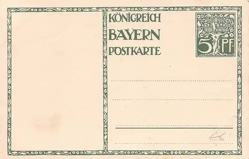 Königreich Bayern 1911 ngl 170.515