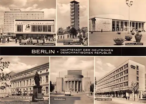 Berlin Müggelturm Filmtheater Operncafé Volksbühne ngl 171.974