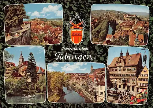 Tübingen Teilansichten Mehrbildkarte ngl 170.692