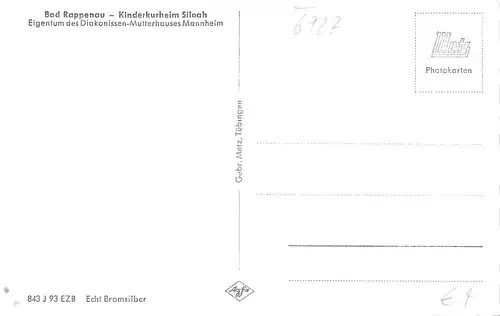 Bad Rappenau Kinderkurheim Siloah ngl 170.759