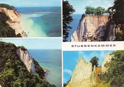 Stubbenkammer (Rügen) Kreidefelsen Königstuhl glca.1980 172.196