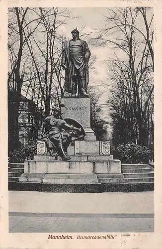 Mannheim Bismarckdenkmal gl1917 171.071
