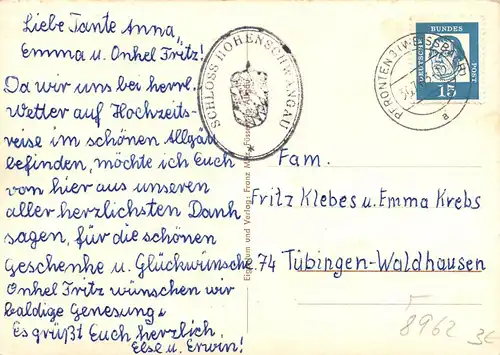 Königsschlösser Hohenschwangau und Neuschwanstein gl1963 171.112