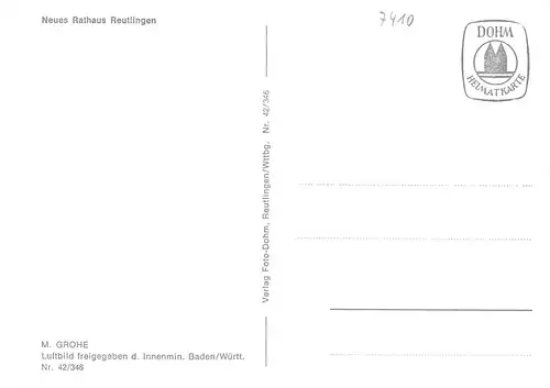 Reutlingen Neues Rathaus ngl 171.011