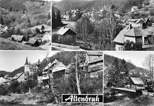 Altenbrak/Harz Teilansichten Mehrbildkarte gl1982 172.386