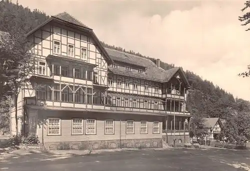 Ilsenburg (Harz) Kurheim 'Martin-Andersen-Nexö' gl1976 172.392