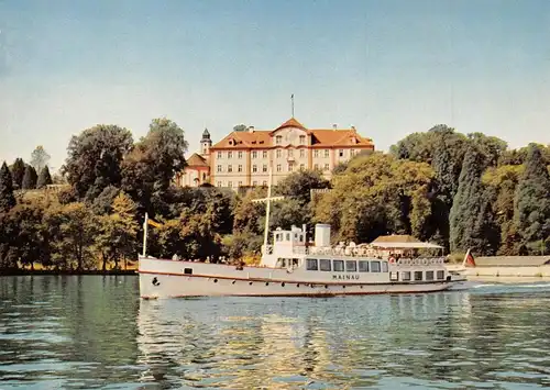 Insel Mainau mit Schiff ngl 171.176