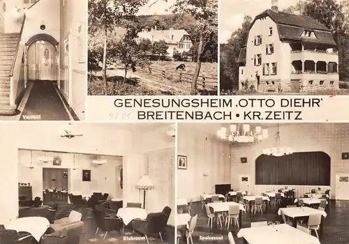 Breitenbach (Kreis Zeitz) Genesungsheim Otto Diehr gl1969 172.485