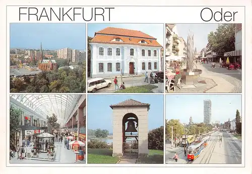 Frankfurt (Oder) Teilansichten Mehrbildkarte ngl 172.576
