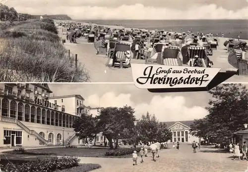 Seebad Heringsdorf Teilansicht Strand gl1965 171.441