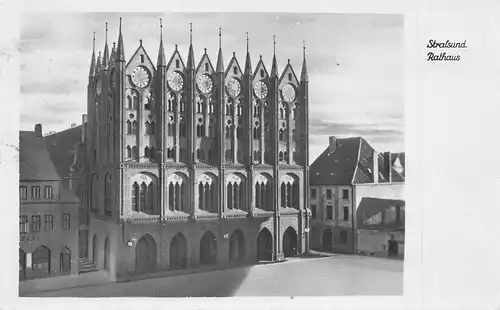 Stralsund Rathaus gl1955 171.446