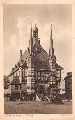 Wernigerode Rathaus gl1924 171.679