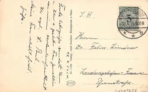 Wernigerode Rathaus gl1924 171.679