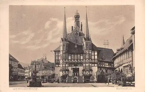 Wernigerode Rathaus gl1912 171.689