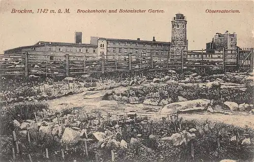 Brocken/Harz Brockenhotel und Botanischer Garten ngl 171.712