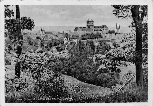 Quedlinburg a.H. Blick von der Altenburg glca.1960 171.790