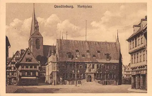 Quedlinburg a.H. Marktplatz ngl 171.786
