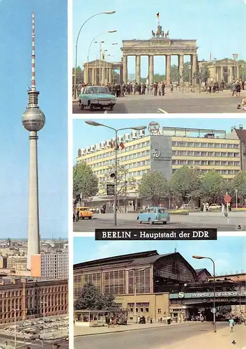 Berlin Fernsehturm Brandenburger Tor Hotel Bahnhof ngl 171.984