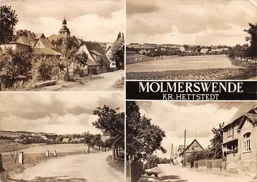 Molmerswende (Kreis Hettstedt) Ortspartien Straßen gl1966 171.885