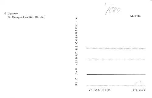 Bernau i.M. St. Georgen-Hospital ngl 172.027
