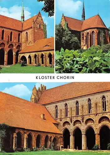 Kloster Chorin Innenhof Nordgiebel Kreuzgang gl1978 172.047