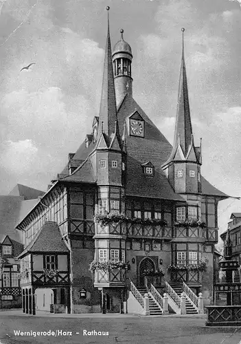 Wernigerode (Harz) Rathaus ngl 172.371