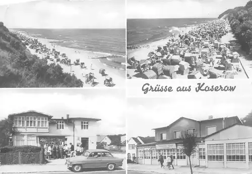 Koserow Teilansichten Strand gl1977 172.167