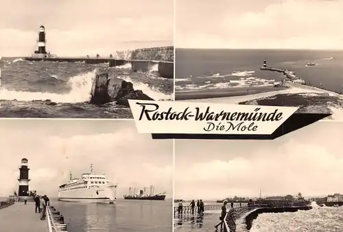 Rostock-Warnemünde Die Mole gl1987 172.276