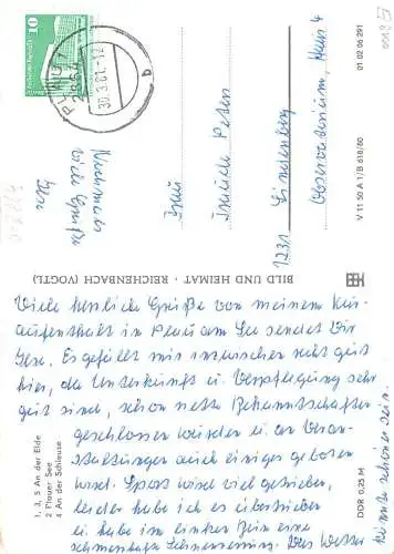 Plau Kr. Lübz Mehrbildkarte 5 Ansichten gl1981 172.996