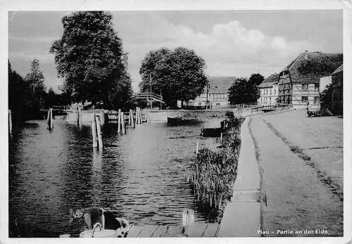Plau Partie an der Elde ngl 173005
