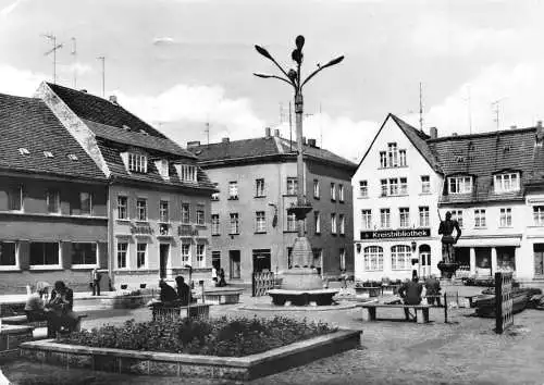 Perleberg Großer Markt gl1982 173021