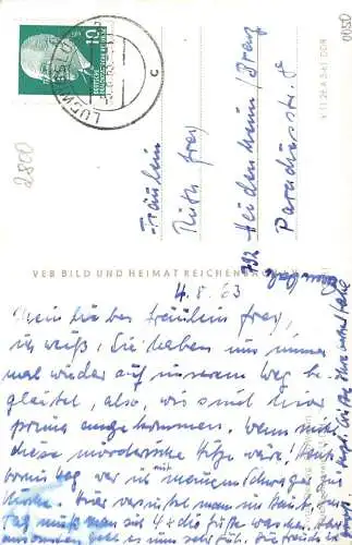 Ludwigslust Mehrbildkarte 4 Ansichten gl1963 173012