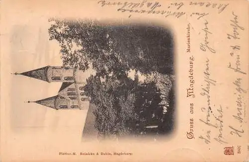 Magdeburg Marienkirche gl1899 173027