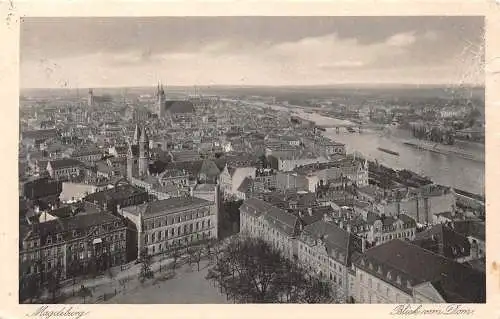 Magdeburg Blick vom Dom gl1928 173036