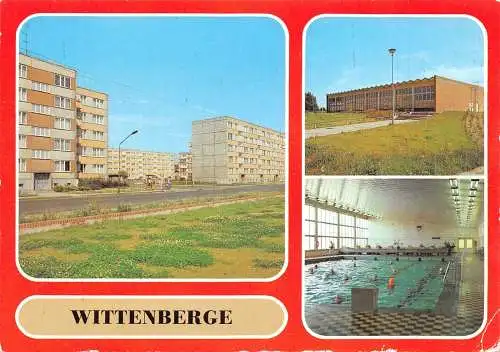 Wittenberge Mehrbildkarte Teilansichten gl 173025