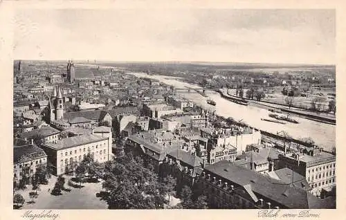 Magdeburg Blick vom Dom gl1932 173061