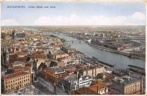Magdeburg Blick vom Dom ngl 173053