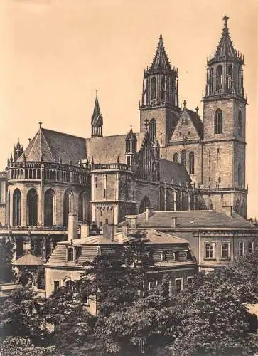Magdeburg Dom von Nordosten ngl 173057