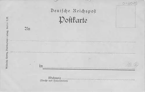 Magdeburg Mondscheinlitho Der Breiteweg vom alten Markt gesehen ngl 173089