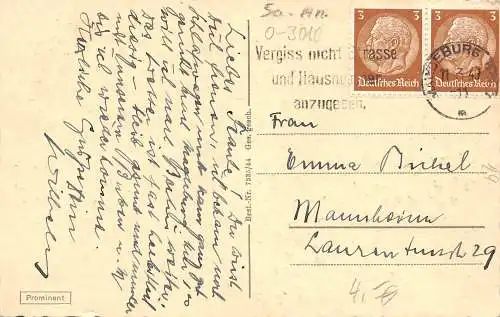Magdeburg Stadthalle mit Ausstellungsturm gl1940 173093