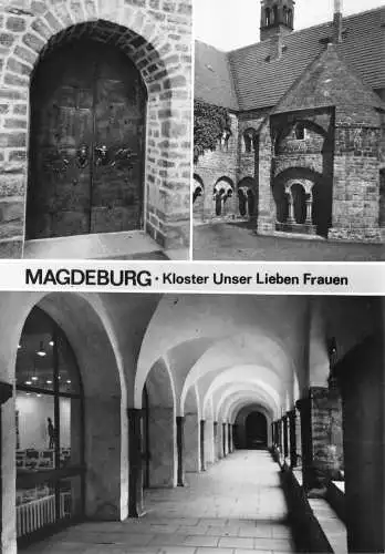 Magdeburg Mehrbildkarte Teilansichten ngl 173112