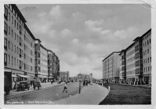 Magdeburg Karl-Marx-Straße gl1958 173116