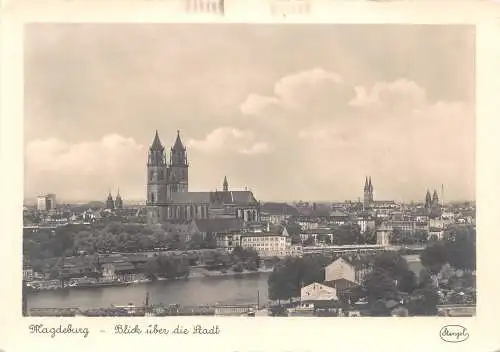 Magdeburg Blick über die Stadt ngl 173135