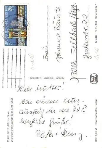 Magdeburg Die 5 Törichten Jungfrauen gl1982 173144