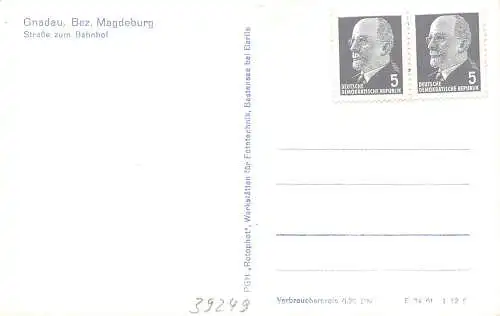Gnadau - Gasthof, Kirchplatz, Mühle, Anstalt und Seminar ngl 173.212
