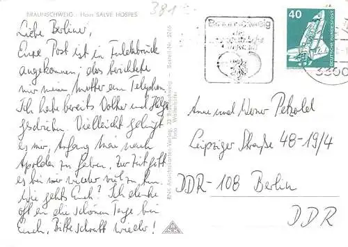 Braunschweig Haus Salve Hospes gl 173.226