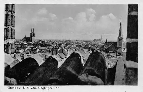 Stendal Blick vom Uenglinger Tor gl1955 173.276